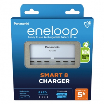 Charger Panasonic eneloop BQ-CC63 4 x AA 1900 mAh 